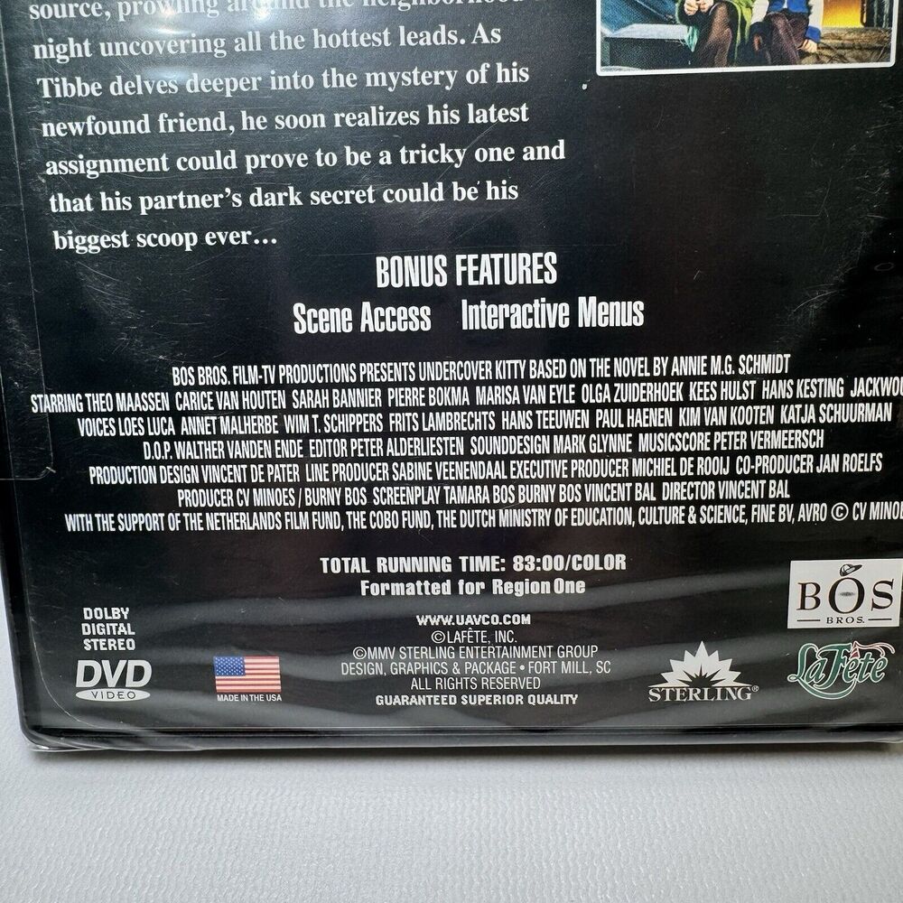 Undercover Kitty DVD The Secret Agent Cat New‎ - Picture 3 of 4